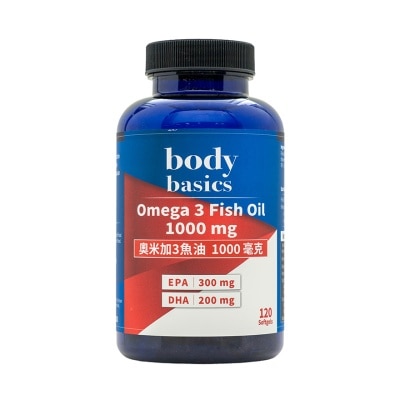 BODY BASICS - 奧米加3魚油 1000毫克 (150膠囊)