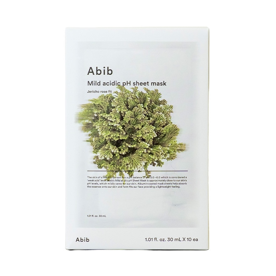 MILD ACIDIC PH SHEET MASK_JERICHO ROSE FIT