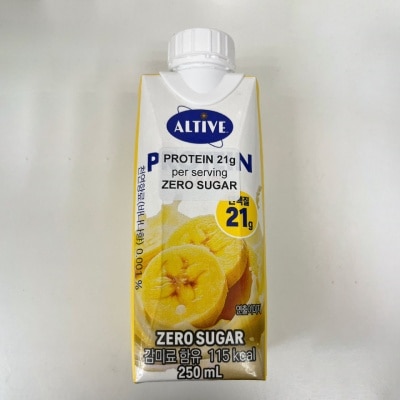 CJ - CJ ALTIVE 蛋白飲品 (零糖) - 香蕉味250毫升