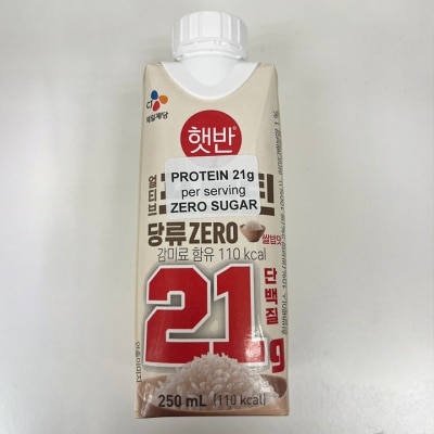 CJ - CJ ALTIVE 蛋白飲品 (零糖) - 白飯味250毫升
