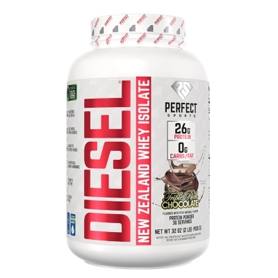 PERFECT SPORTS PERFECT SPORTS DIESEL 分離乳清蛋白2磅 - 三重濃厚朱古力味