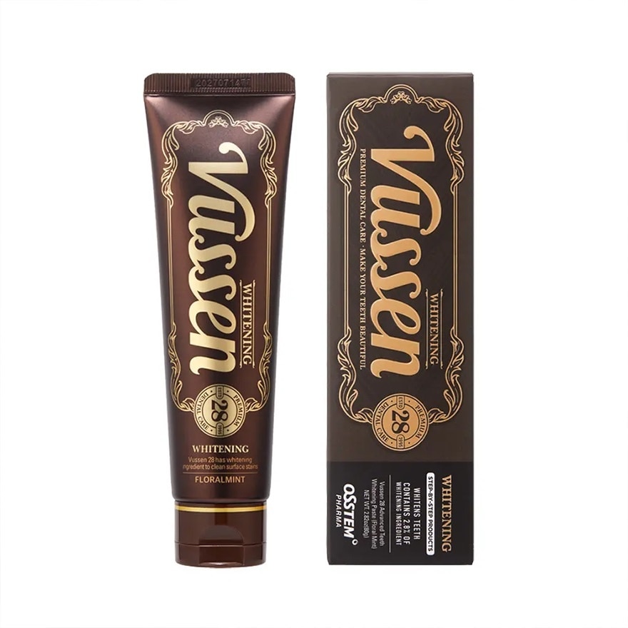 VUSSEN 28 BRIGHTENING TOOTHPASTE 80G image