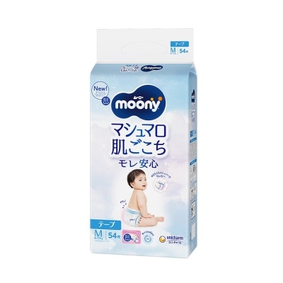 MOONY MOONY超透氣紙尿片中碼 54片