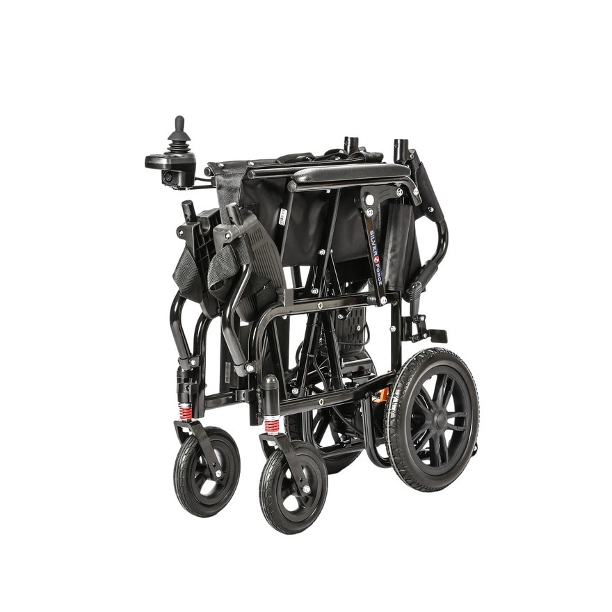 "SILVER FORCE" JRWD1304 輕便型鋁合金電動輪椅 (1粒電池)