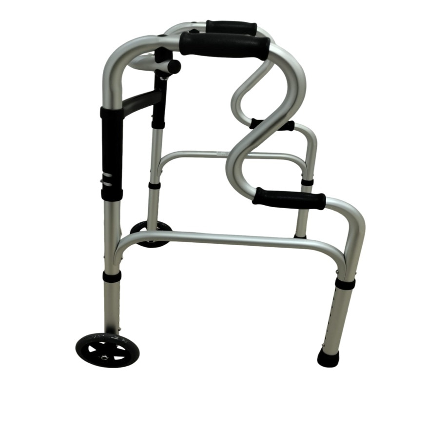 YADECARE WALKER WITH FRONT WHEELS