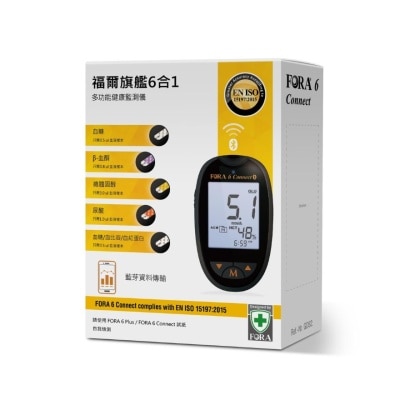 FORA FORA 福爾6合1 E世代多功能血糖機 image