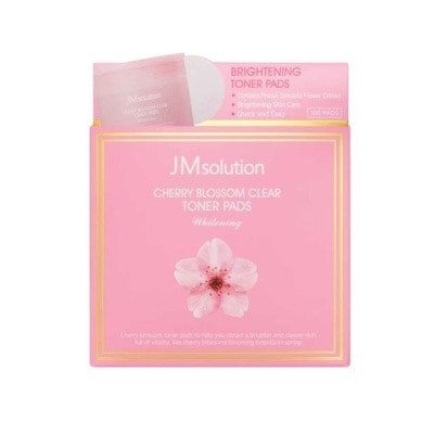 JM SOLUTION - 櫻花亮膚保濕棉片 100片 image
