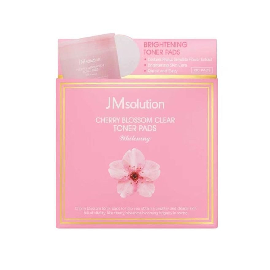 CHERRY BLOSSOM CLEAR TONER PADS 100S image
