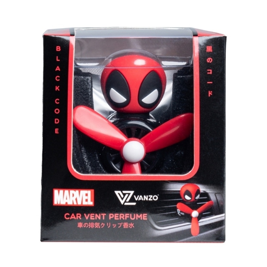 VANZO MARVEL CAR VENT PERFUME – DEADPOOL 4G × 2 image