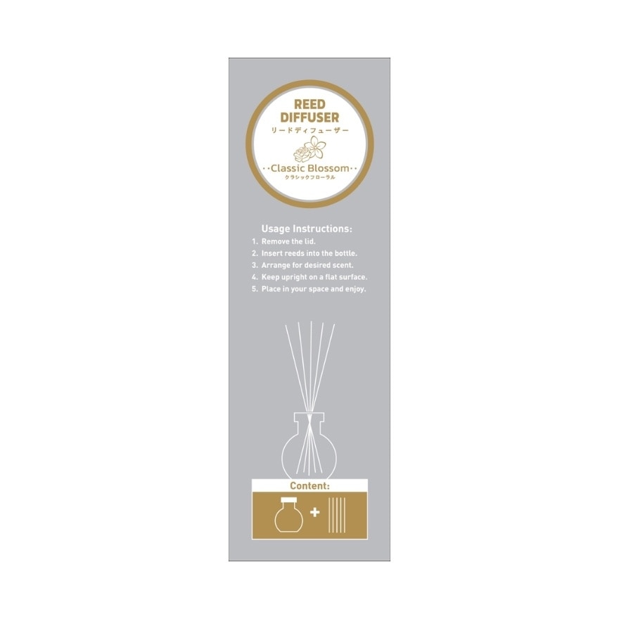 VANZO REED DIFFUSER – CLASSIC BLOSSOM 120ML image