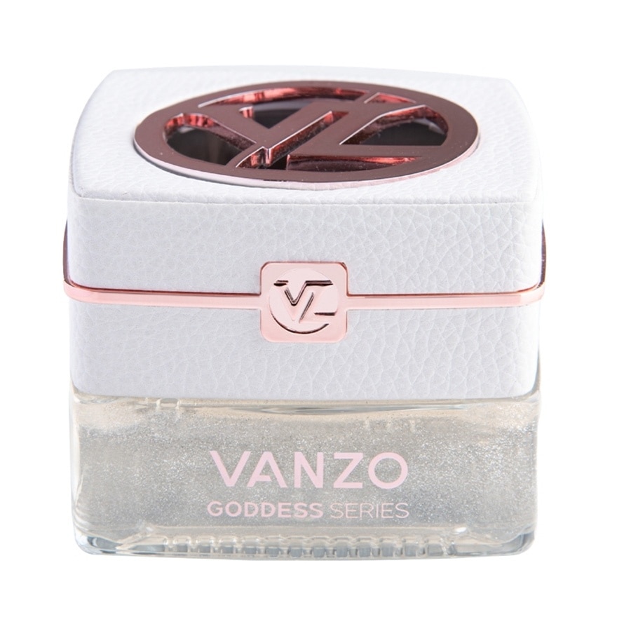 VANZO CAR GEL FRAGRANCE – GODDESS WHITE MUSK & ROSE 70ML image