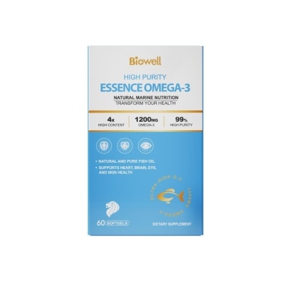 BIOWELL HIGH PURITY ESSENCE OMEGA 3 60S image