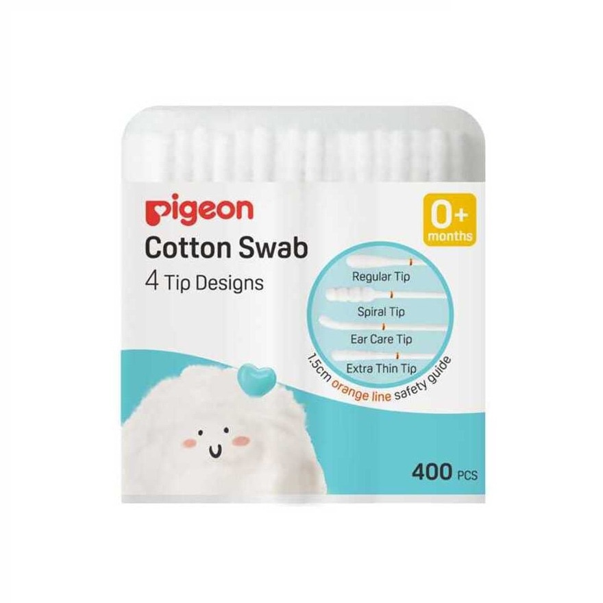 New Born Cotton Swab 400pcs (4 Tipsx 100pcs) image