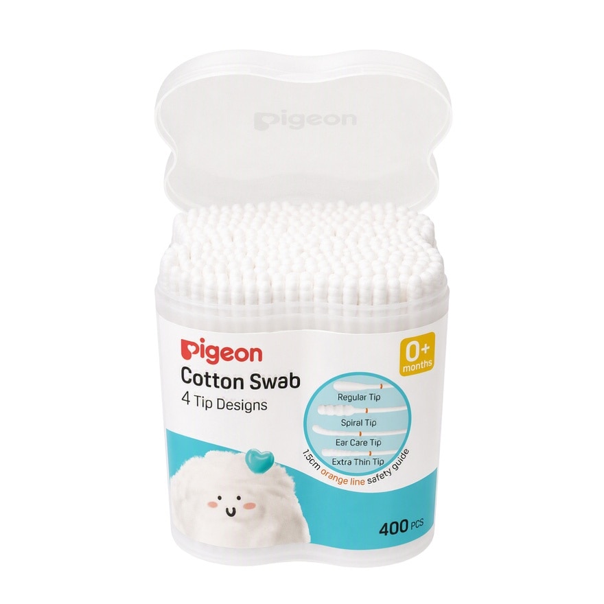 New Born Cotton Swab 400pcs (4 Tipsx 100pcs) image