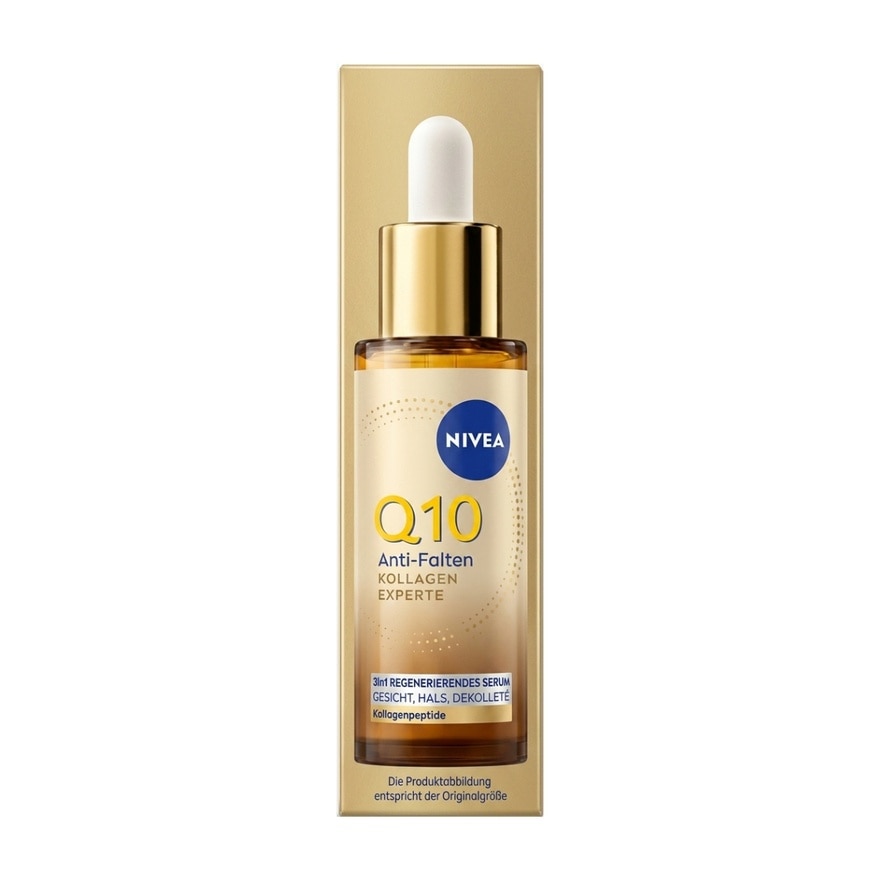 NIVEA Q10 ANTI WRINKLE COLLAGEN EXPERT 3IN1 REPAIRING SERUM 30ML image