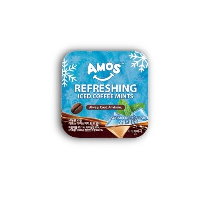 AMOS 冰爽薄荷咖啡糖 25G image