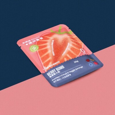 FOOD WITH BENEFITS BERRY BOMB 莓果動力飲 高纖維速沖果昔 image