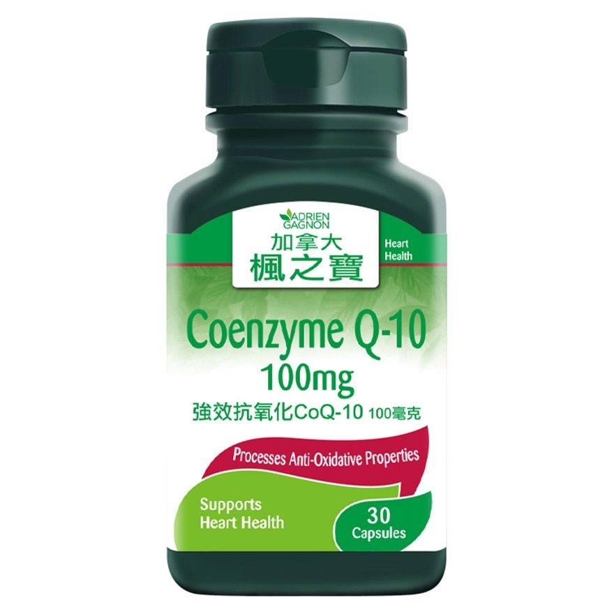 强效抗氧化COQ-10 100毫克 (30粒)