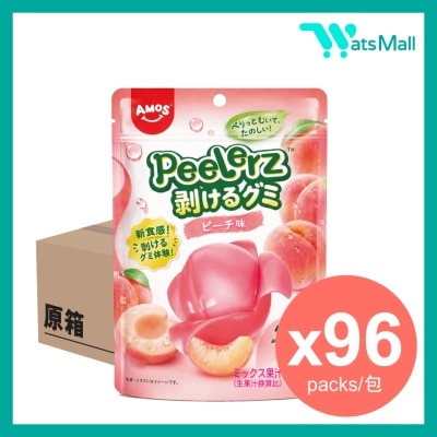 AMOS - Peelerz 白桃味剥皮软糖 65G (96包) image