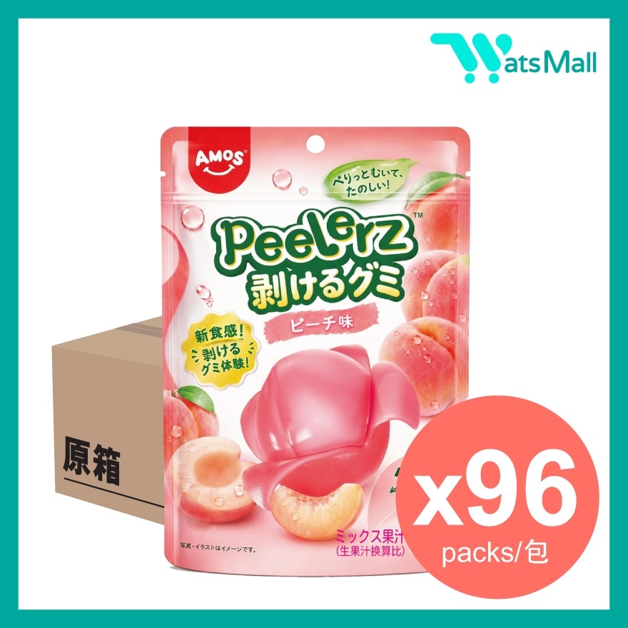 Peelerz 白桃味剥皮软糖 65G (96包) image