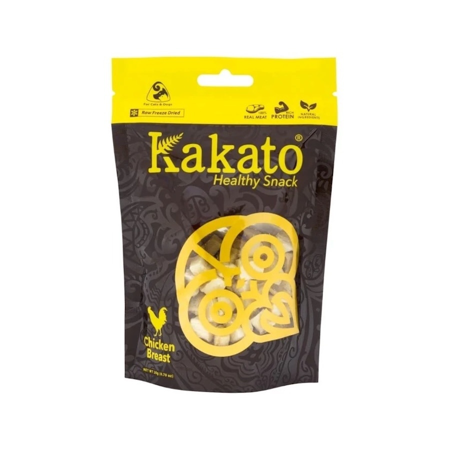 Kakato 冻乾纯肉小食 鸡胸肉 (20g) 659514 新旧包装 image