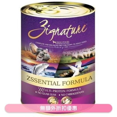 ZIGNATURE - Zssentials Formula Puppy to Adult Dog Can Food Balanced Diet (13oz) - ZIGNATURE