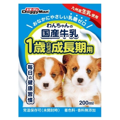 DOGGYMAN - 日本制幼犬纸包奶 (200ml) - DoggyMan