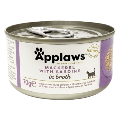 APPLAWS 貓罐頭 - 鯖魚&沙丁魚 (70g) Applaws