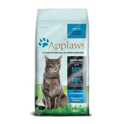 APPLAWS - 成猫粮 – 海鱼三文鱼配方 (1.8kg) Applaws