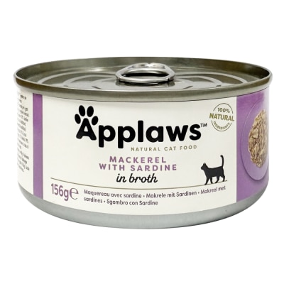 APPLAWS 貓罐頭 - 鯖魚&沙丁魚 (156g) Applaws