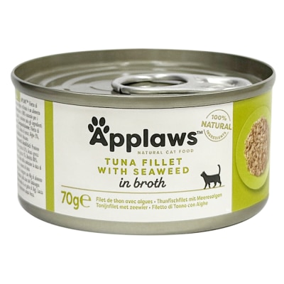 APPLAWS - 猫罐头 - 吞拿鱼&紫菜 (70g) Applaws