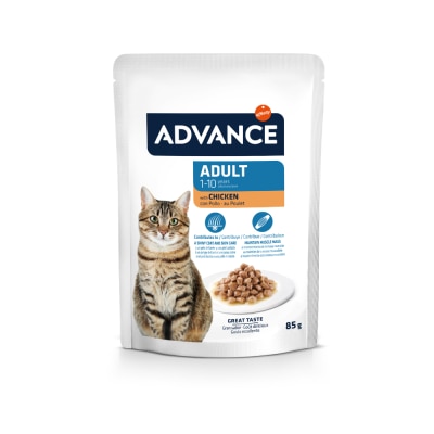 ADVANCE PET FOOD - 日常成猫湿粮 – 鸡肉 (85g) 564463 image