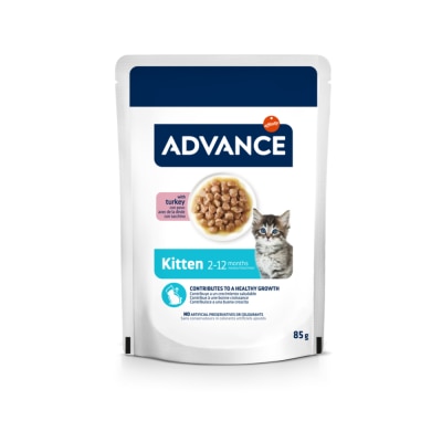 ADVANCE PET FOOD - AC KITTEN WET POUCH - TURKEY (85g) 564456 image