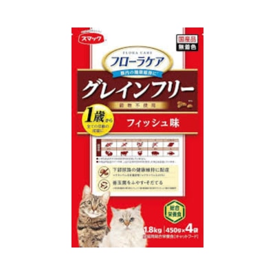 SMACK - FLORA CARE-Grain-free sensitive gastrointestinal food (adult cats >1 year old) fish (1.8kg) 024598