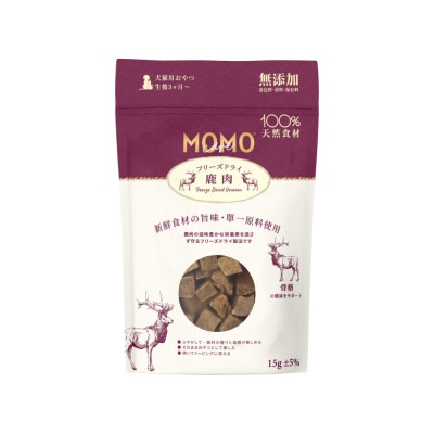 MOMOCARE - 猫狗冻乾小食 - 鹿肉 (15g) 058621