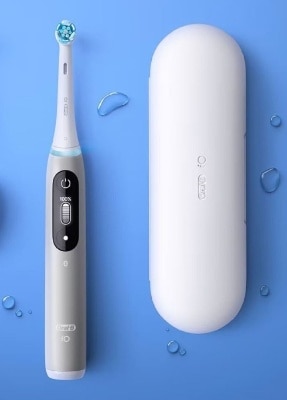 Oral-B iO Series 6 Grey Opal 本体 2セット 電動歯ブラシ ブラウンオーラルB 公式 | iO6（グレーオパール